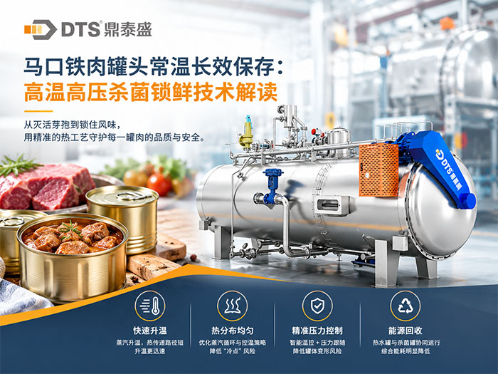 马口铁肉罐头常温长效保存:高温高压杀菌锁鲜技术解读